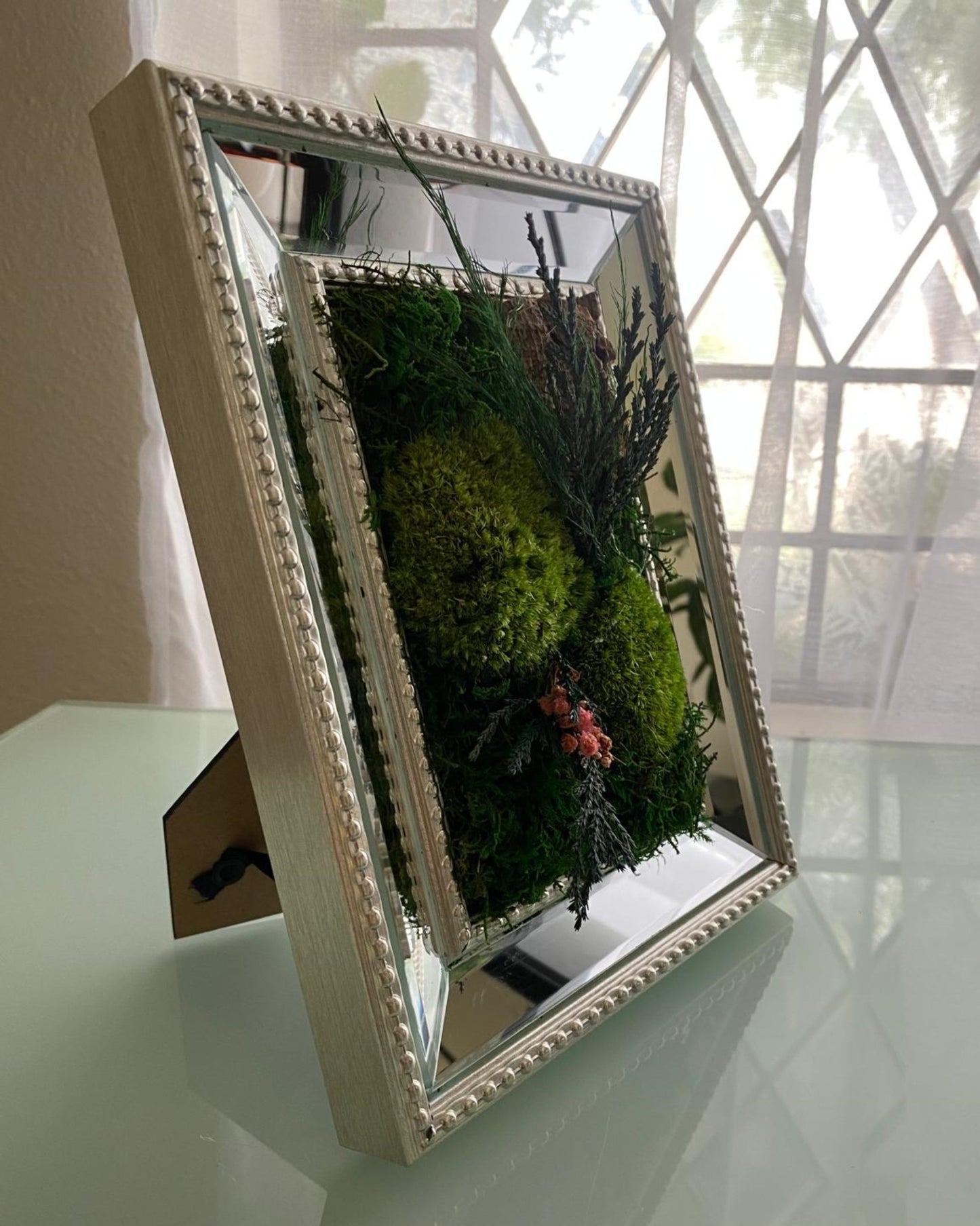 Table Frame Mirrors Moss