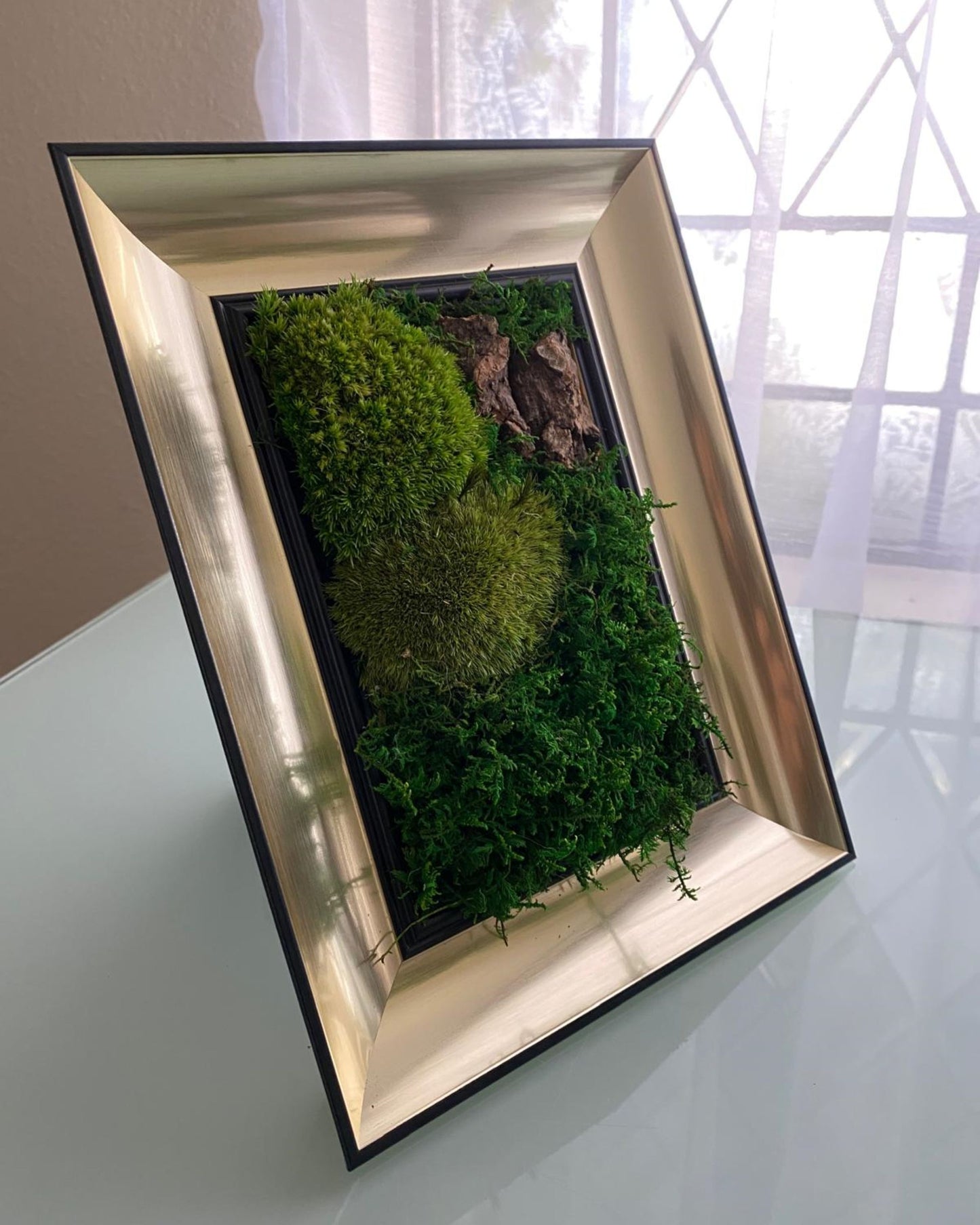 Table Frame Mirrors Moss