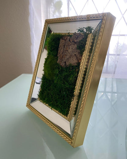 Table Frame Mirrors Moss