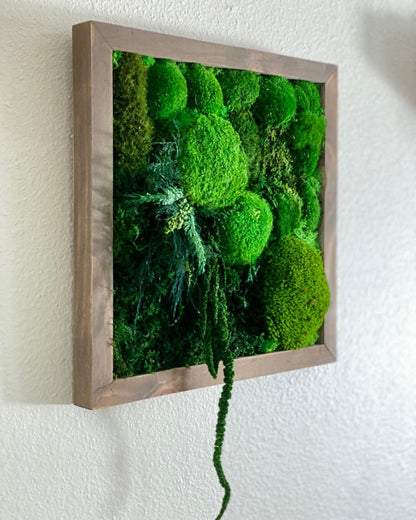 Handcrafted Moss Wall Art