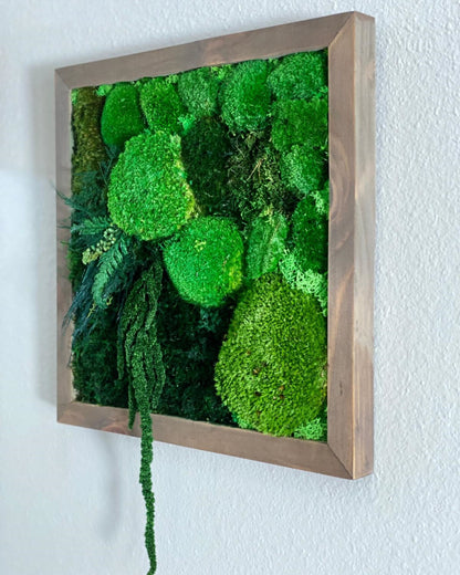 Handcrafted Moss Wall Art