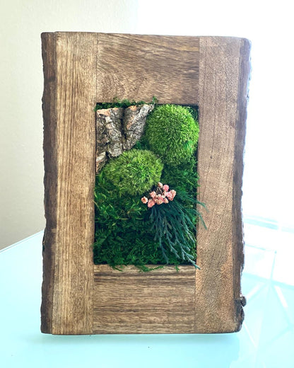 Table Frame Moss Wall