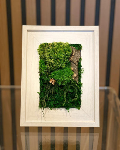 Table Frame Moss Wall