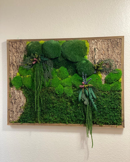 Moss Wall Art